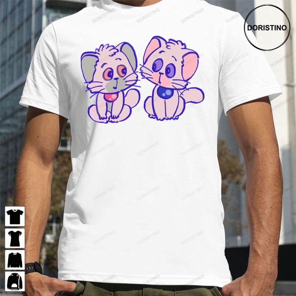 Pastel Pink Posi And Nega Magical Angel Creamy Mami Cats Awesome Shirts